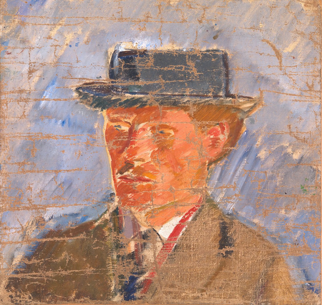 Portret malarza Edvarda Weie autorstwa Karl Isakson