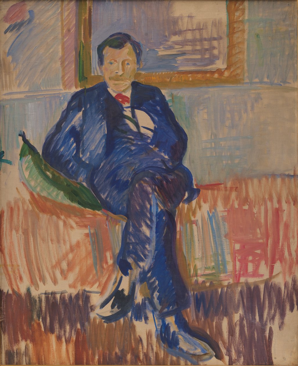 Portret malarza Karla Schou autorstwa Karl Isakson