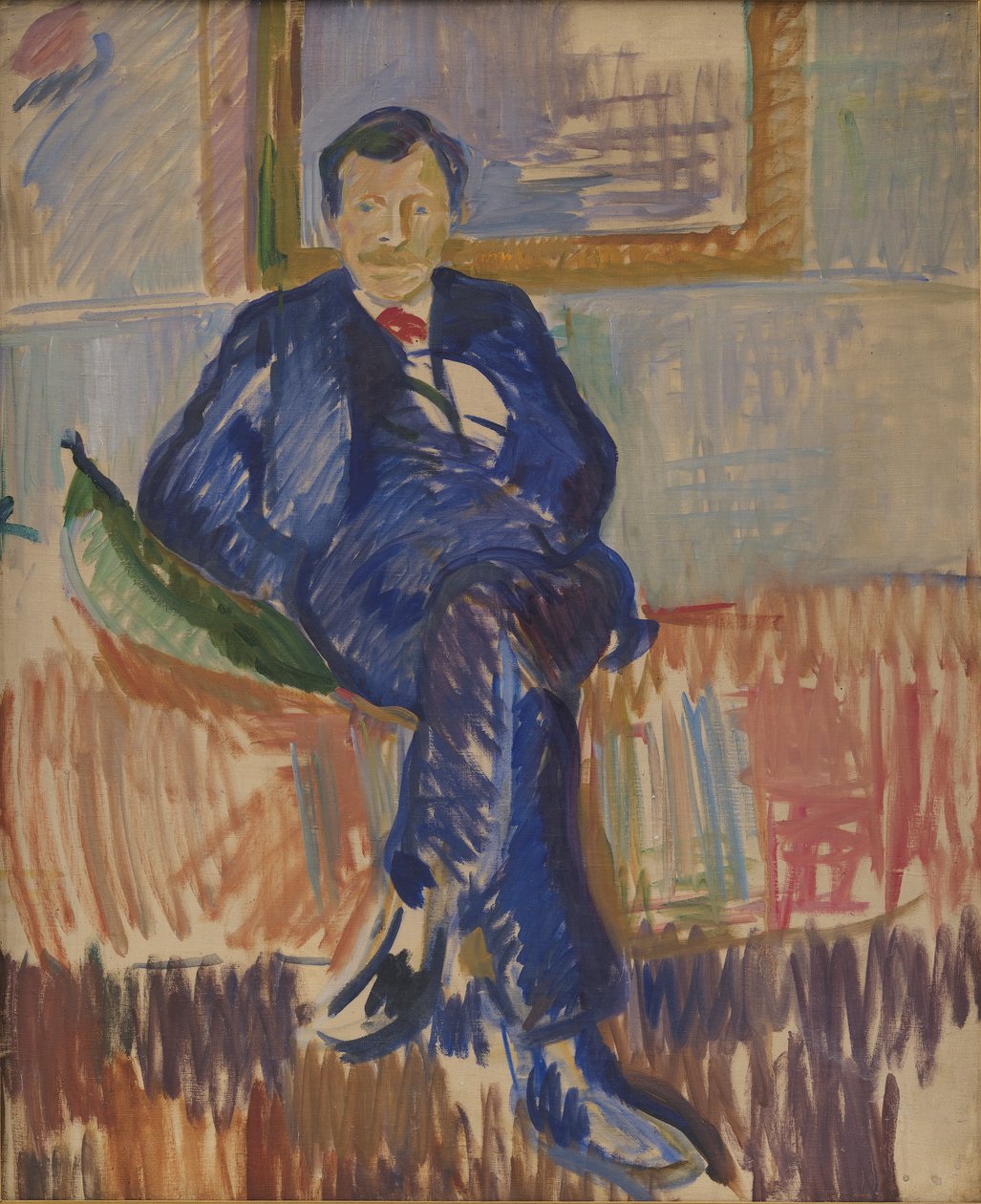 Portret malarza Karla Schou autorstwa Karl Isakson