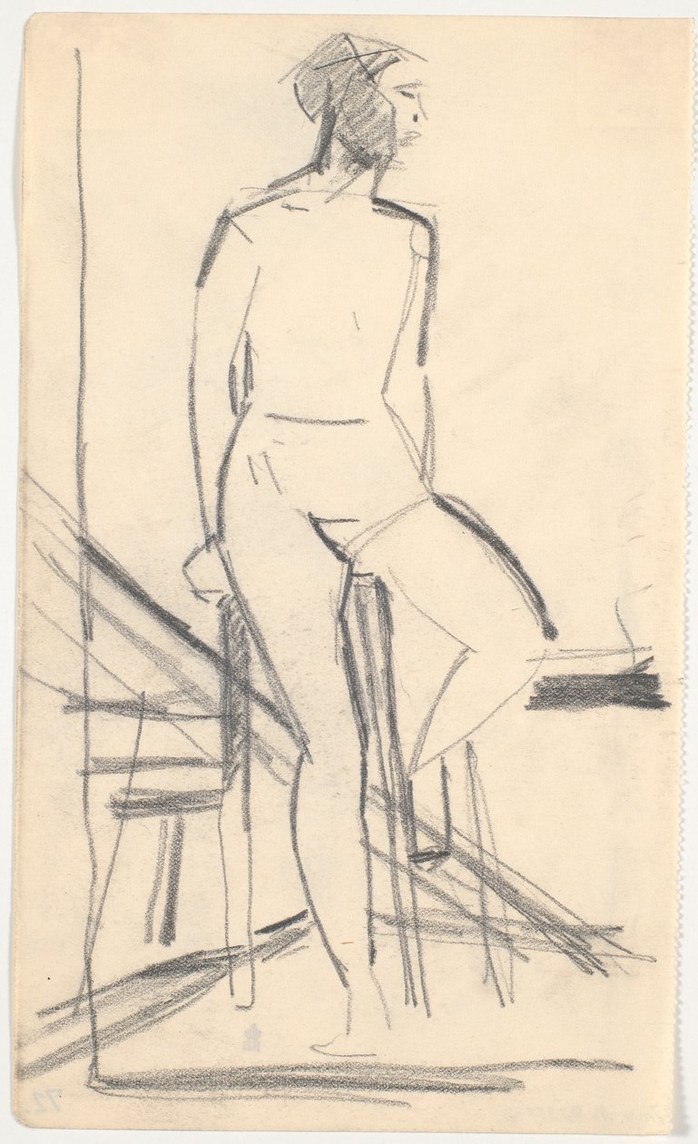 Siedzący model autorstwa Karl Isakson