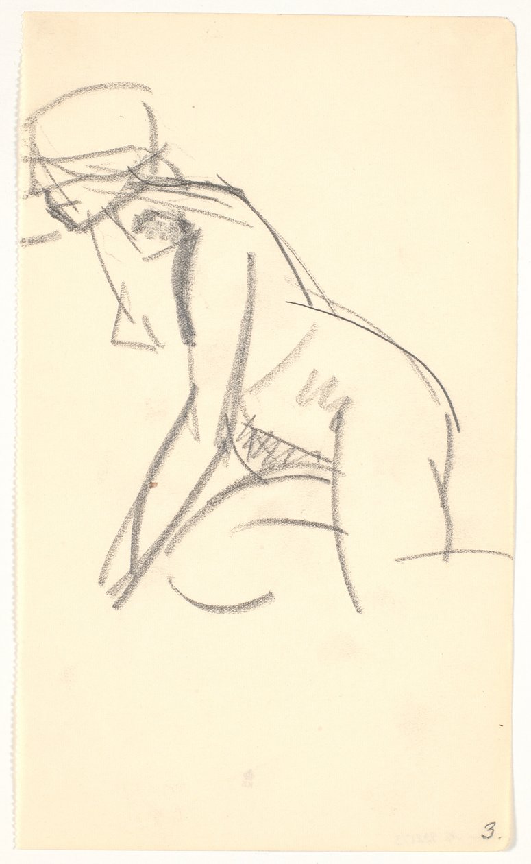 Siedzący model autorstwa Karl Isakson