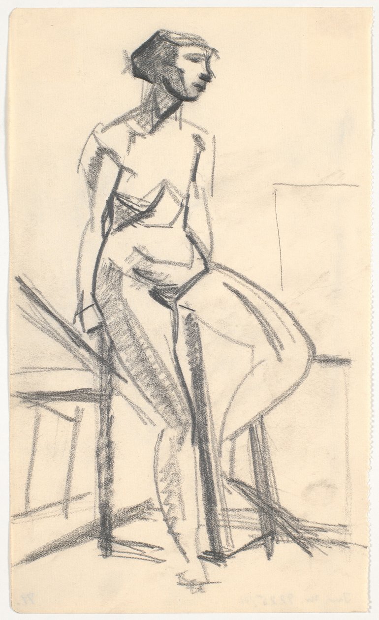 Siedzący model autorstwa Karl Isakson