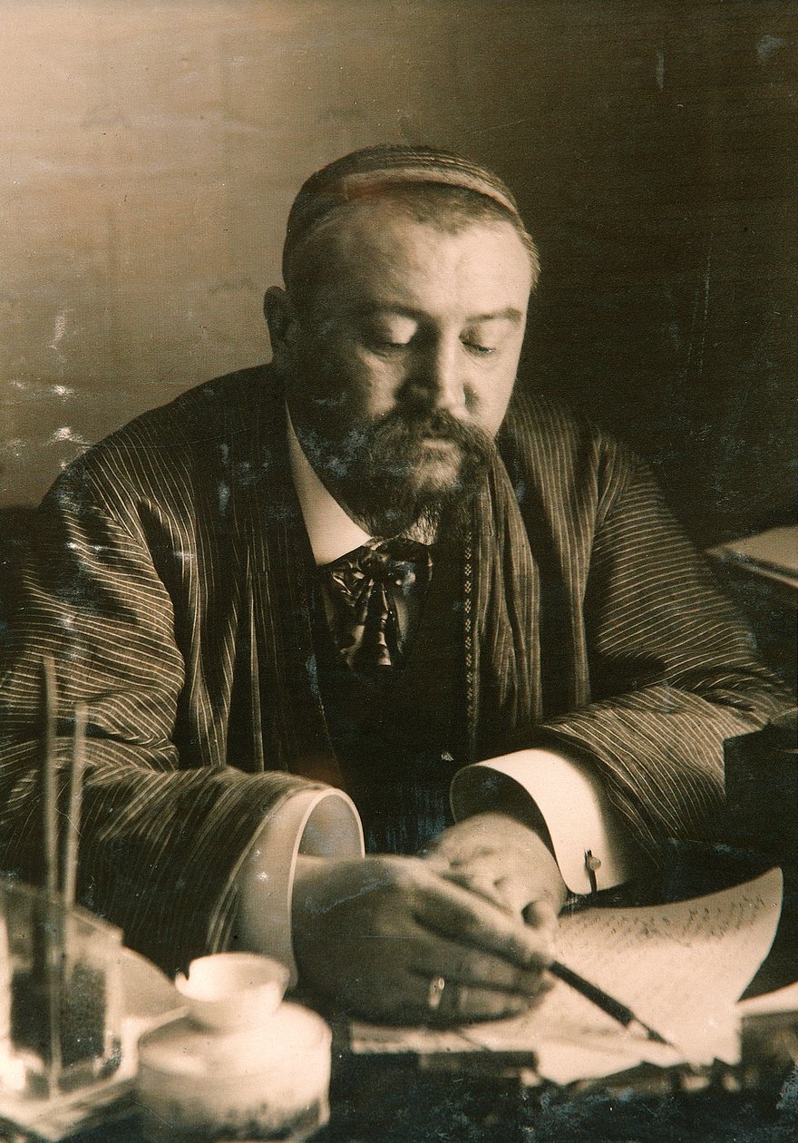 Aleksander Kuprin, rosyjski pisarz, początek XX wieku autorstwa Karl Karlovich Bulla