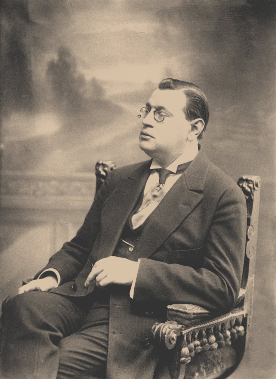 Arkady Timofiejewicz Awerczenko 1881-1925, 1913 autorstwa Karl Karlovich Bulla