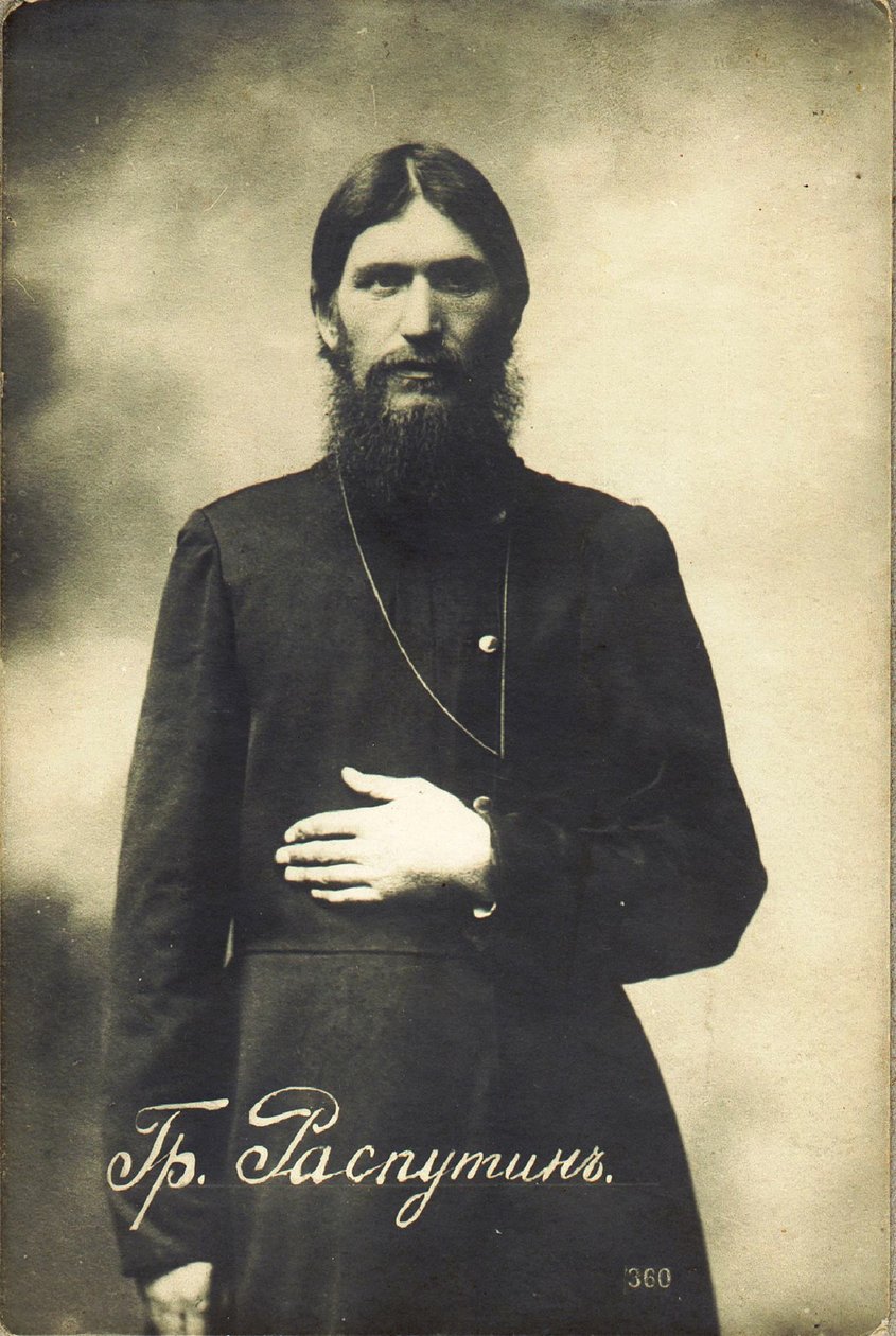 Grigorij Jefimowicz Rasputin 1869-1916 autorstwa Karl Karlovich Bulla