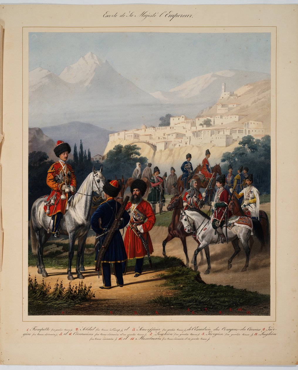 Escorte de sa Majeste l