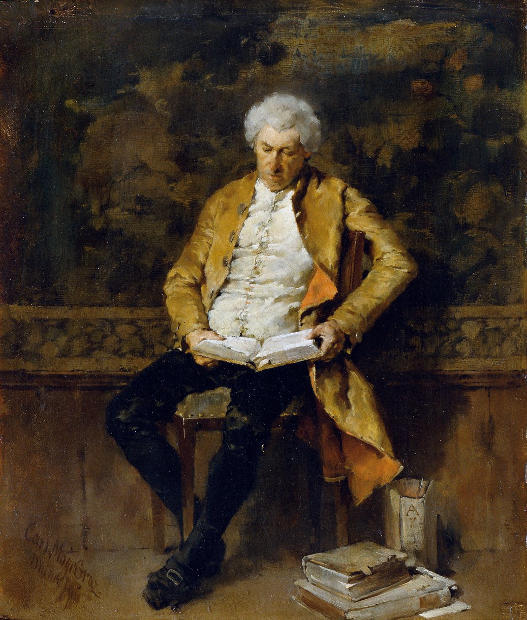 Czytnik autorstwa Karl Mayr Gratz