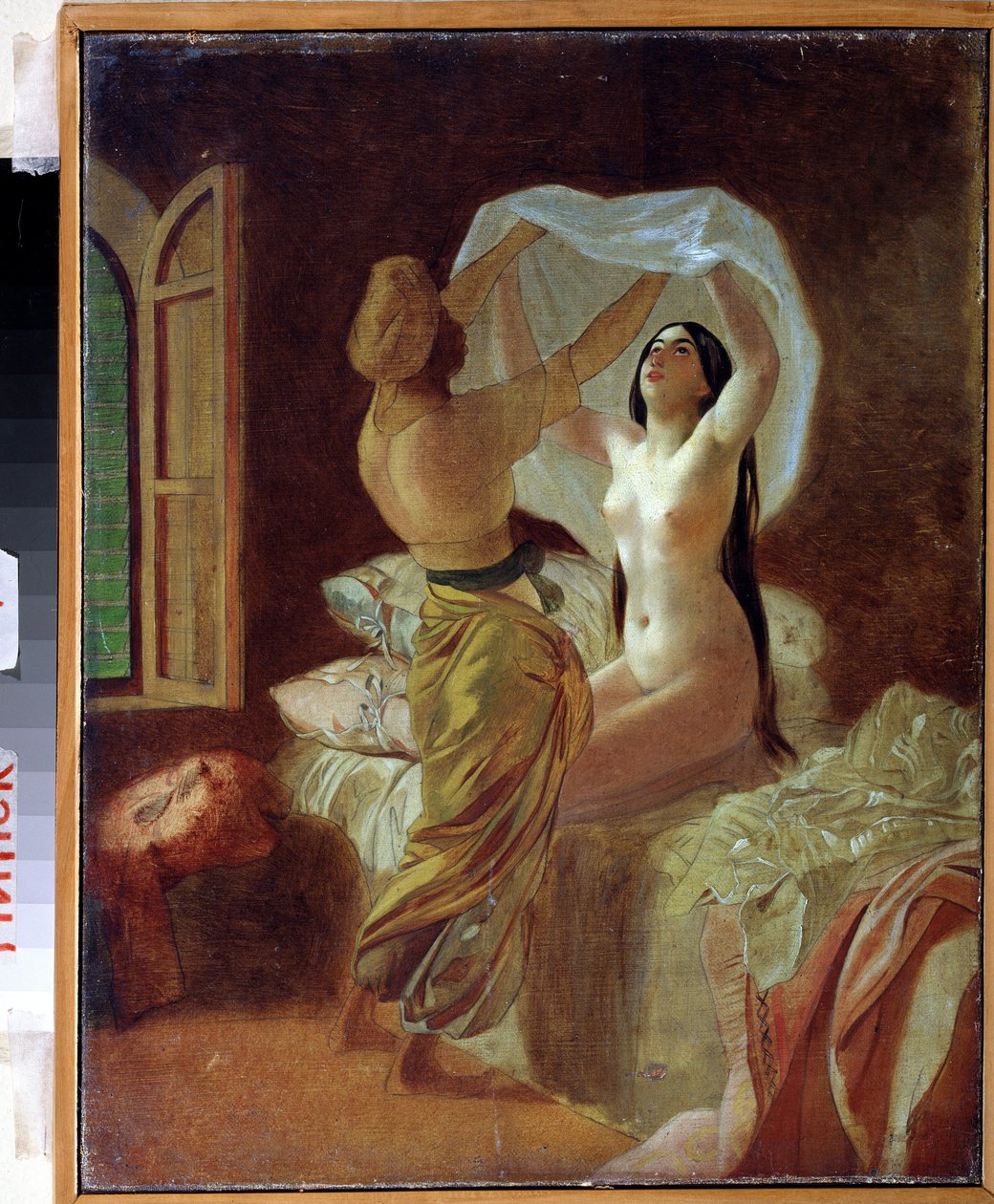 Na prośbę Allaha zakładanie czystej koszuli raz w roku autorstwa Karl Pavlovich Bryullov