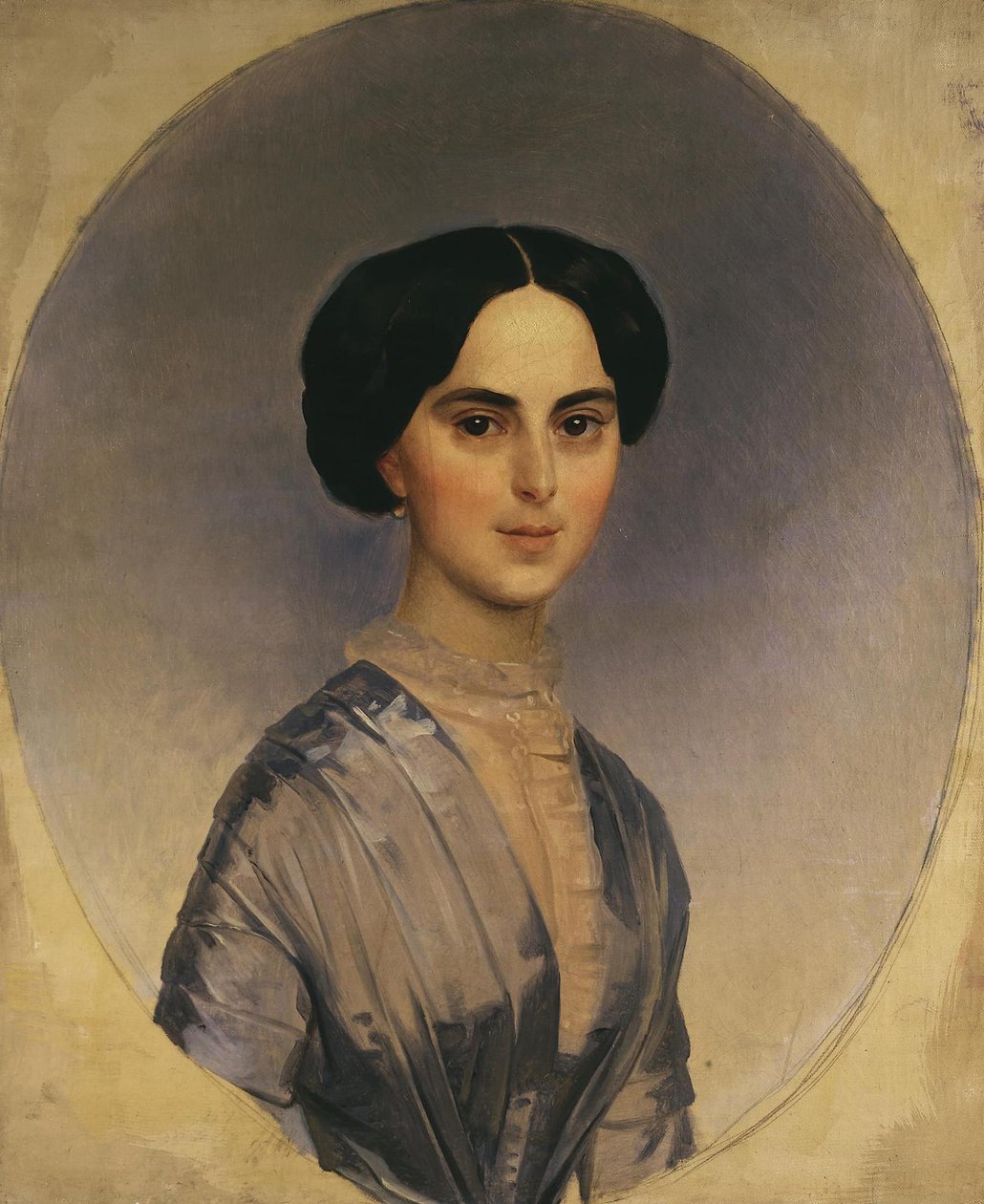 Portret Zofii Andrejewny Bobrinskiej, z domu Szuwałowa, 1846 r. autorstwa Karl Pavlovich Bryullov