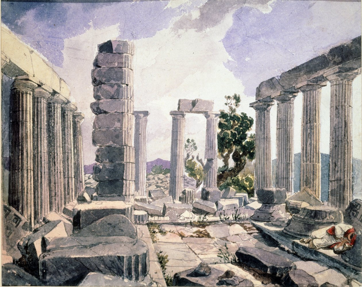 „Vue du Temple d