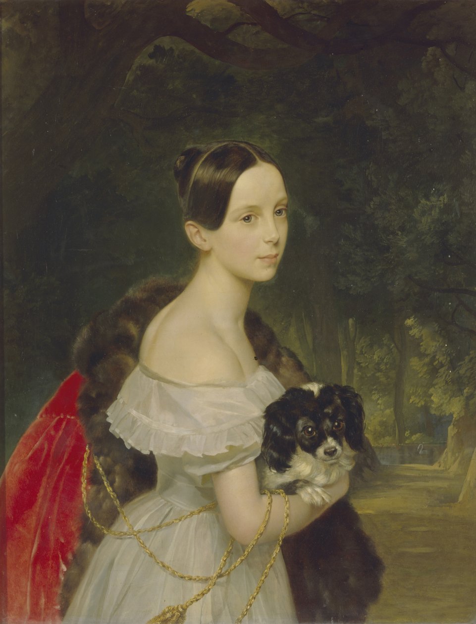 Portret Ulyany M. Smirnovej, 1837-1840 autorstwa Karl Pavlovich Bryullov