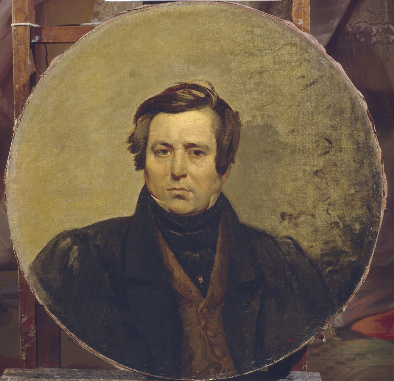 Portret autora Wasilija Iwanowicza Orłowa 1792-1860, 1836 autorstwa Karl Pavlovich Bryullov