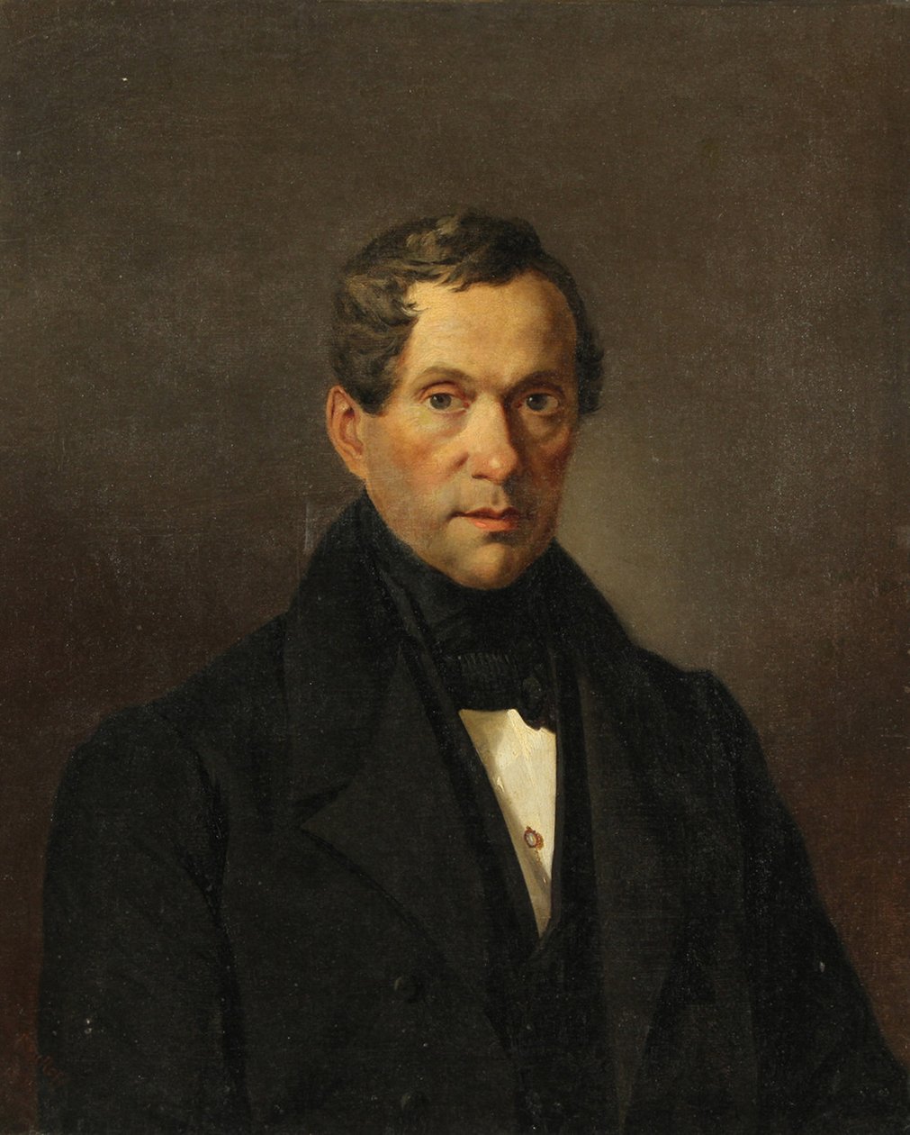 Portret kompozytora hrabiego Matvey Vielgorsky 1794-1866, 1838 autorstwa Karl Pavlovich Bryullov
