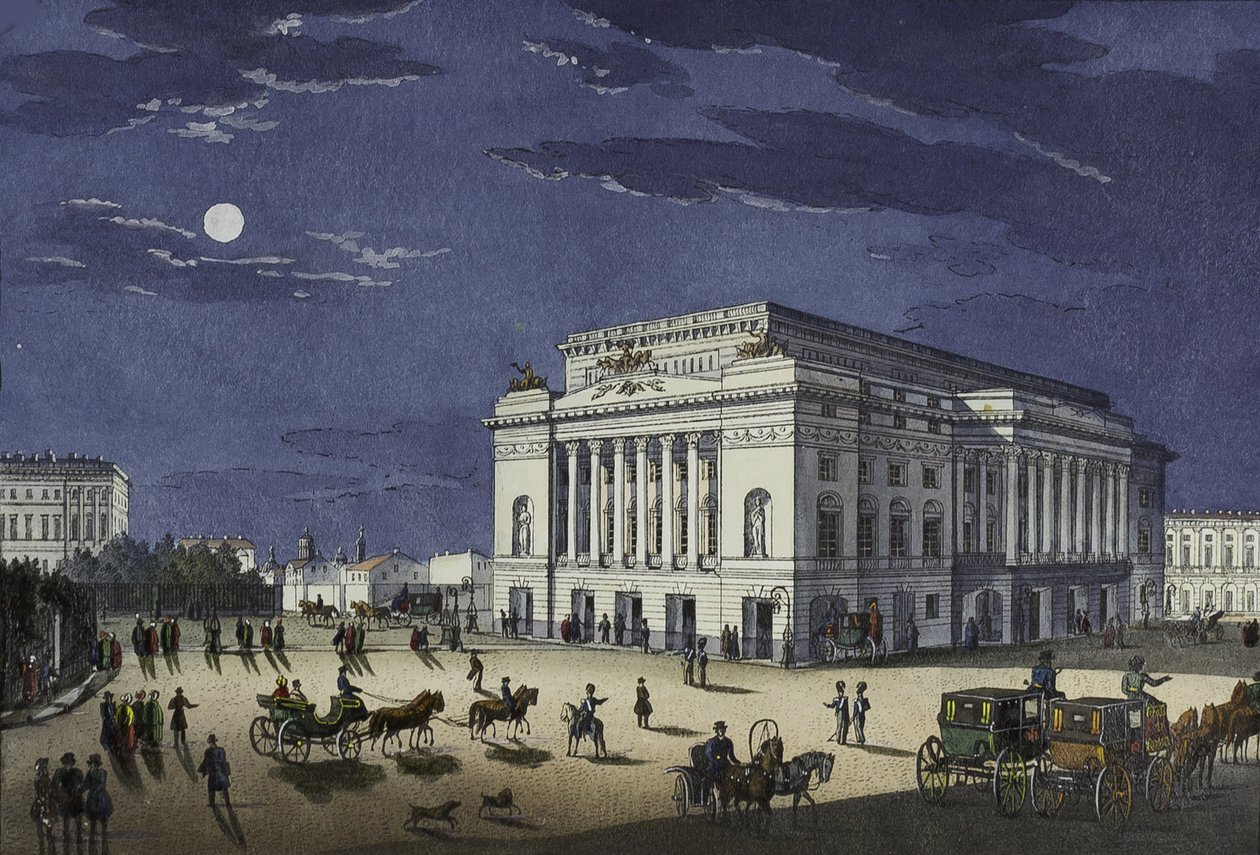 Teatr Aleksandryński w Sankt Petersburgu, I poł. autorstwa Karl Petrovich Beggrov
