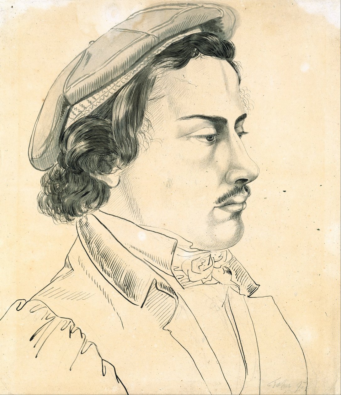 Portret studenta autorstwa Karl Philipp Fohr