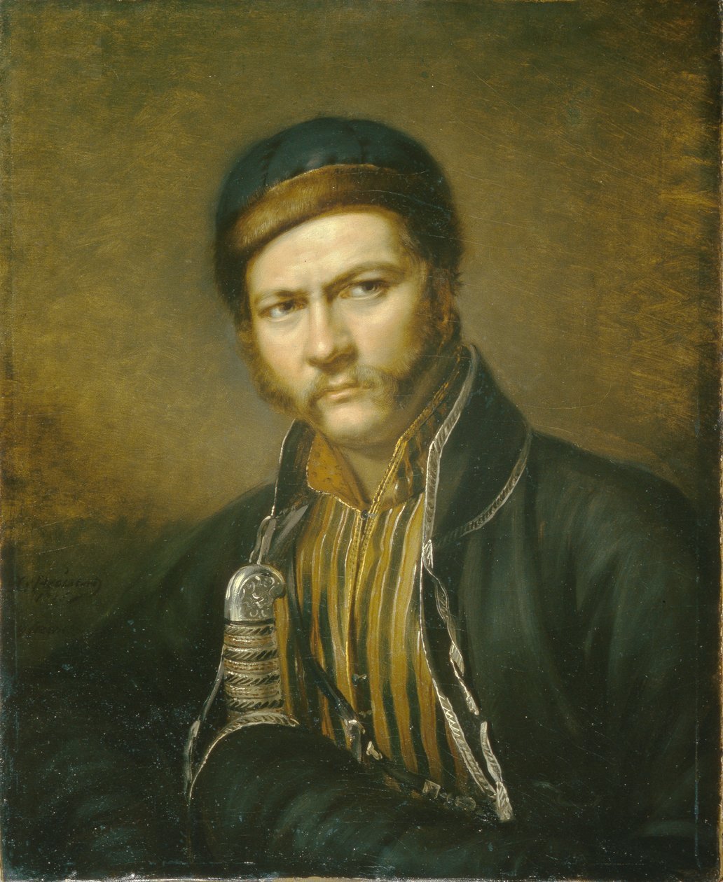 Portret malarza Aleksandra Orłowskiego 1777-1832, 1815 autorstwa Karl Reichel