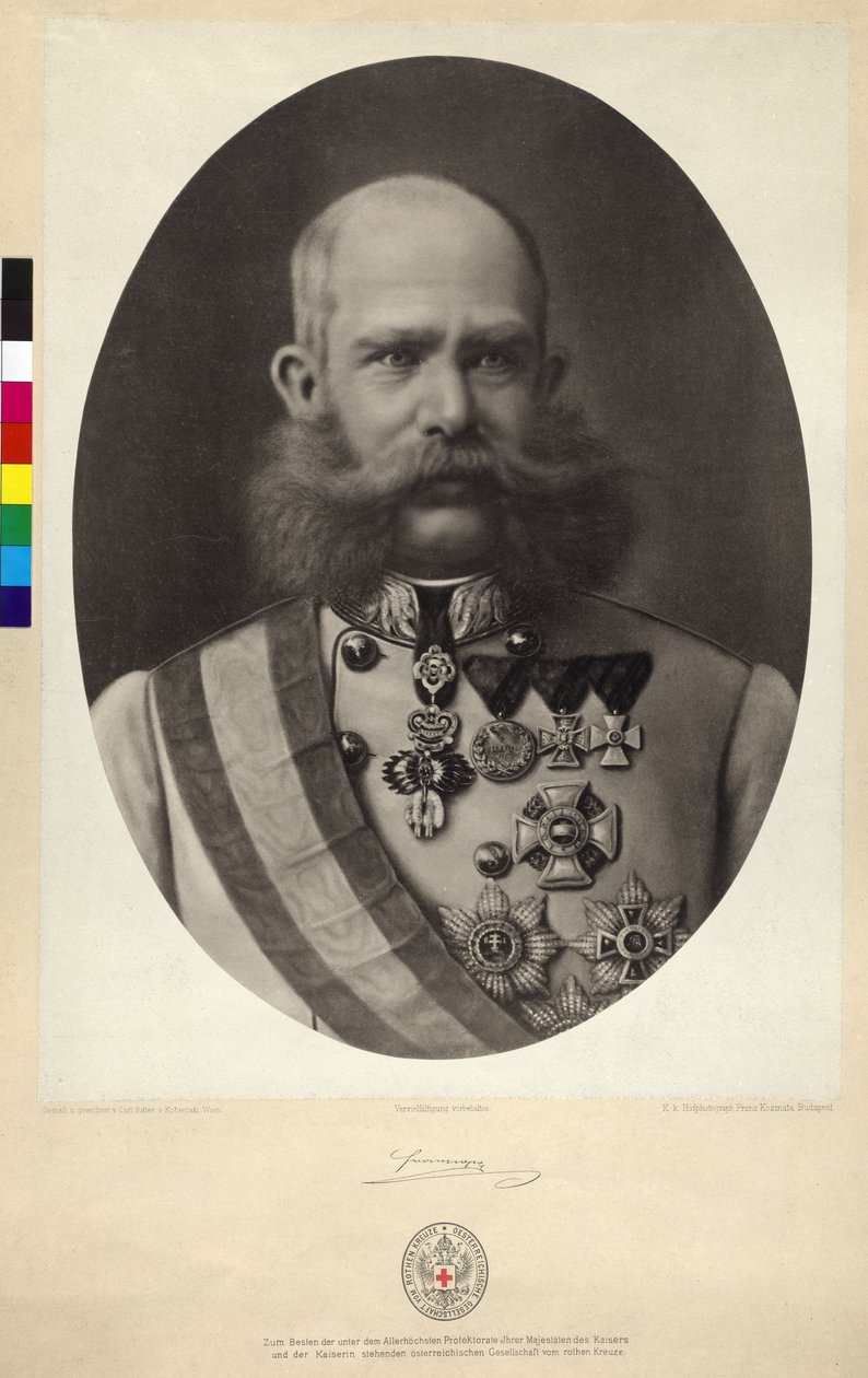 Franciszek Józef I autorstwa Karl Ritter Von Kobierski
