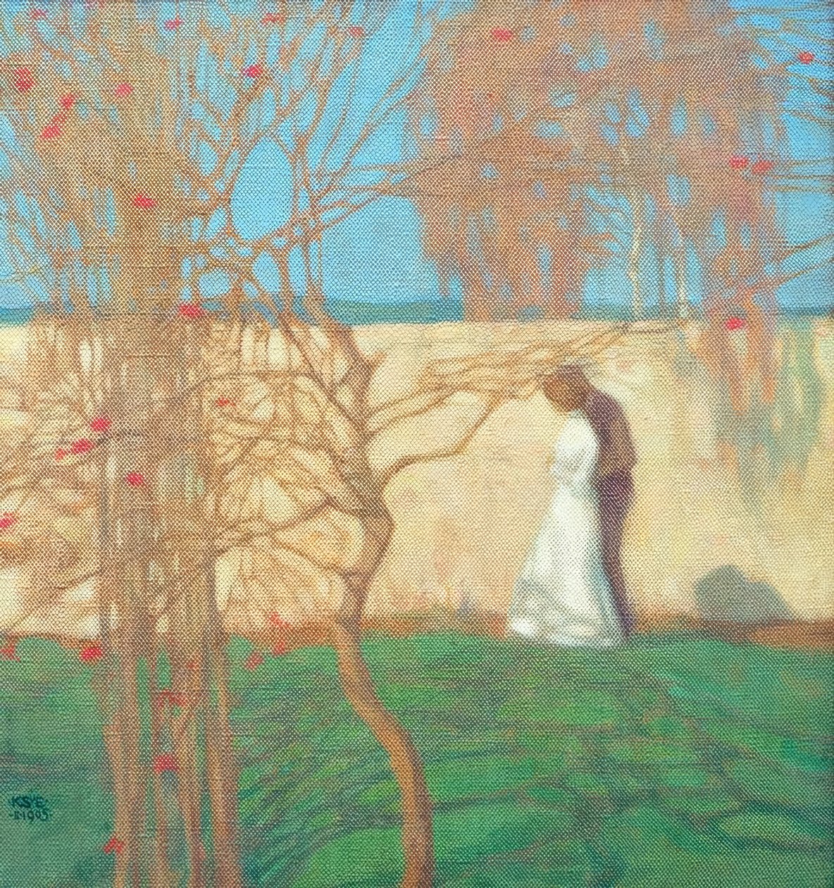 Nagi ogród autorstwa Karl Schmoll von Eisenwerth