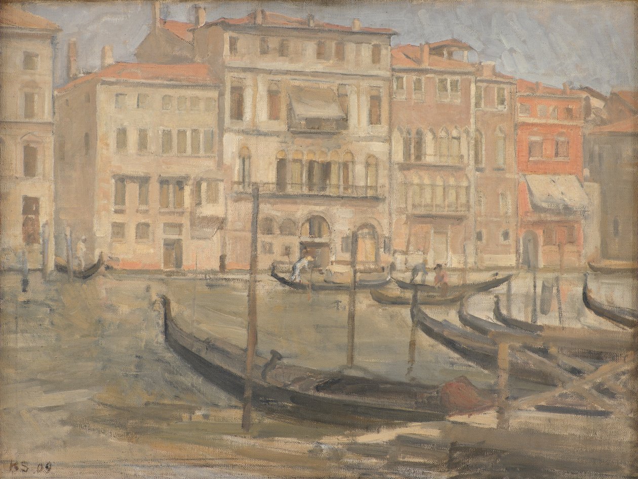 Na Canale Grande w Wenecji autorstwa Karl Schou