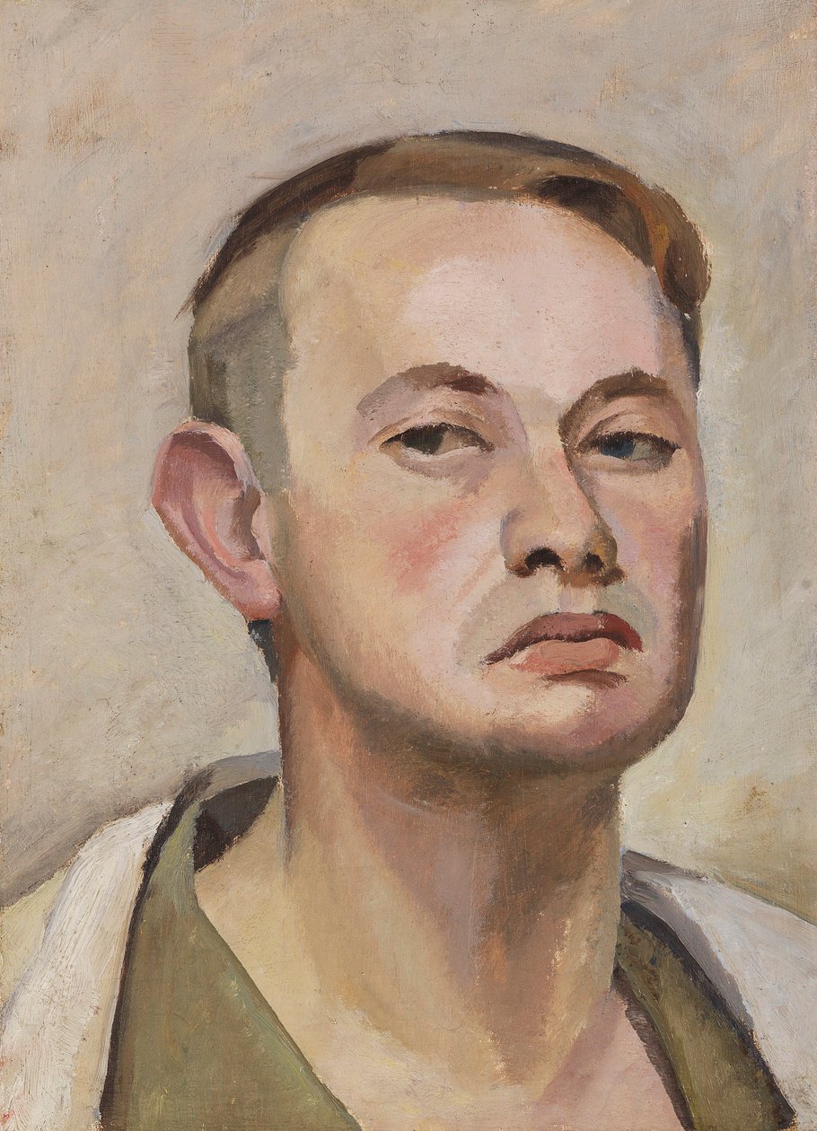 Autoportret, ok. 1925. autorstwa Karl Tratt