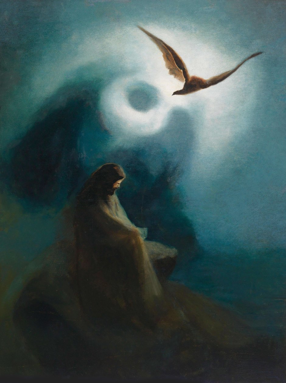 Męczennik i ukrzyżowany, syn Helios, 1895. autorstwa Karl Wilhelm Diefenbach