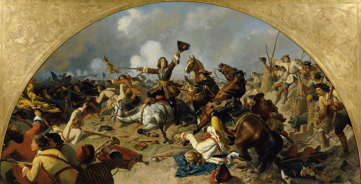 Bitwa pod Turynem 1706 autorstwa Karl von Blaas