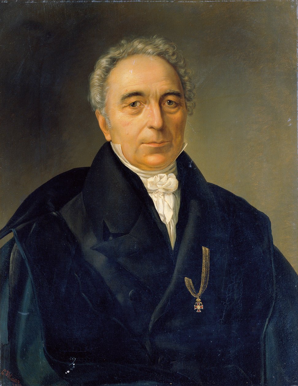 Franz Xaver Freiherr Purtscher von Eschenburg autorstwa Karl von Blaas