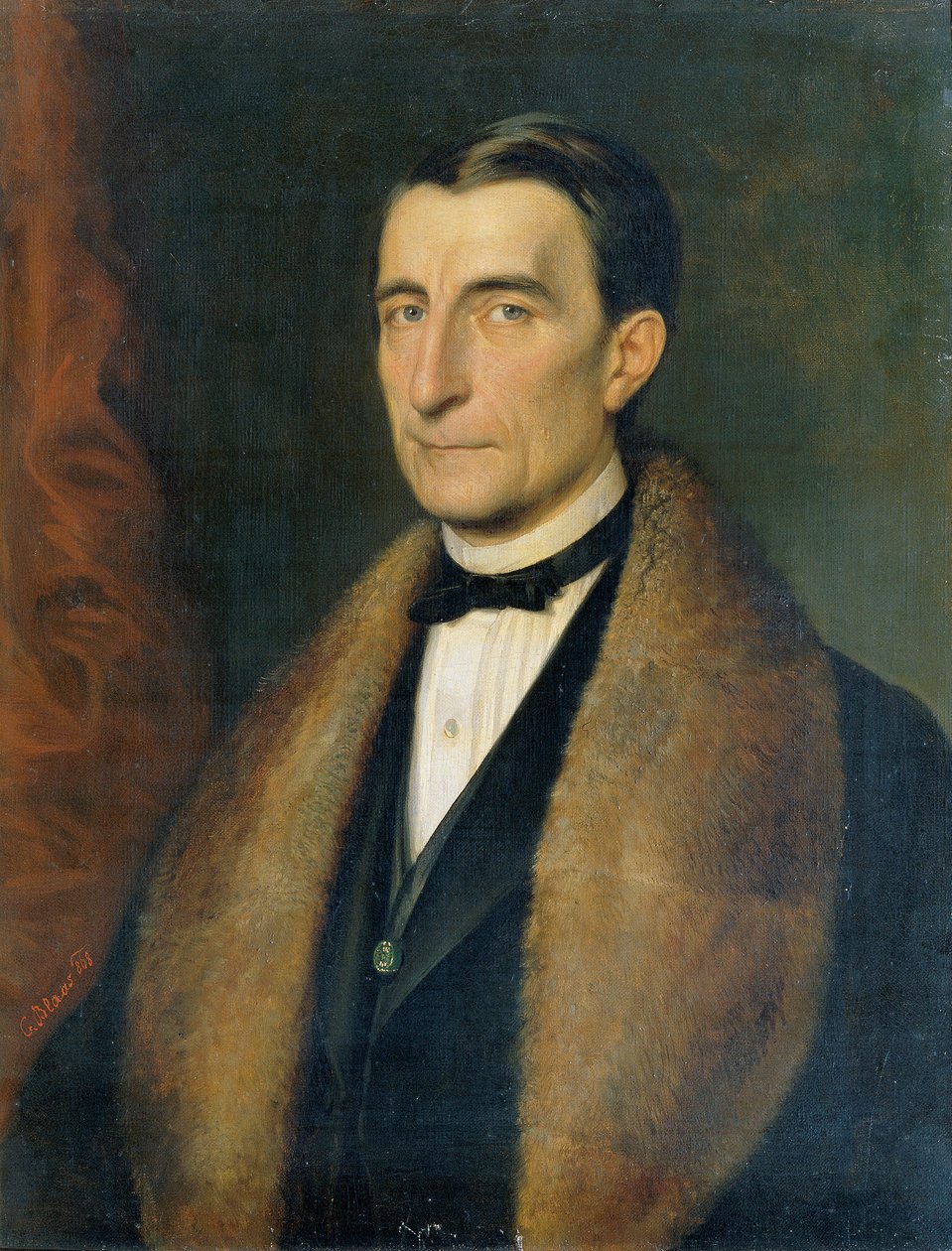 Heinrich Clemens Freiherr Purtscher von Eschenburg autorstwa Karl von Blaas