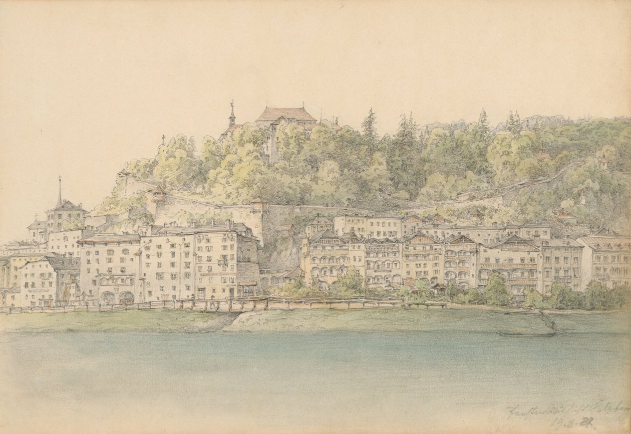 Salzburg autorstwa Karol Ľudovít Libay