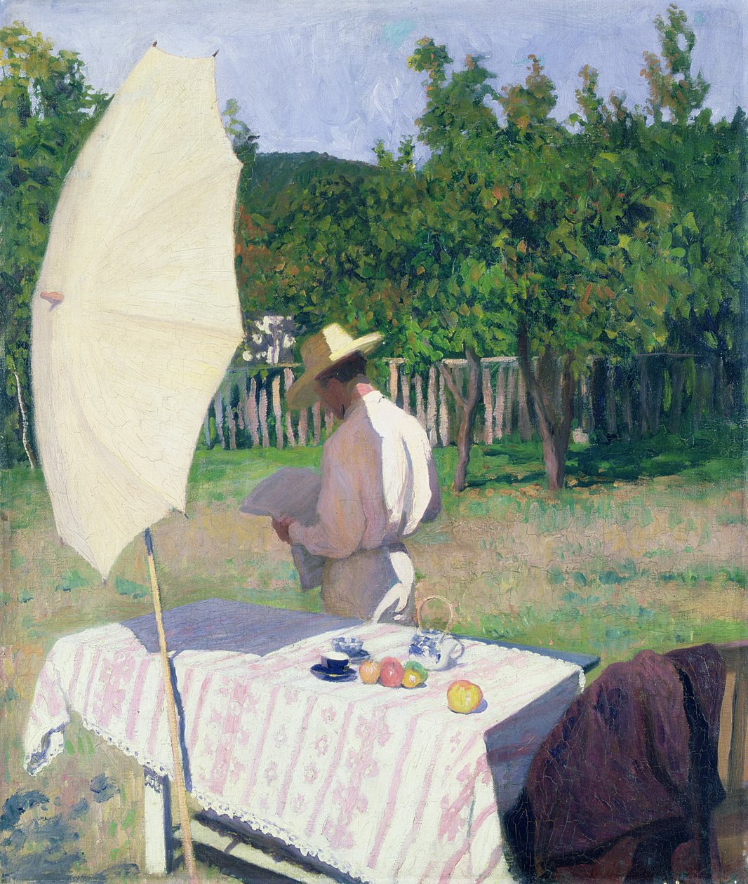 Październik autorstwa Károly Ferenczy