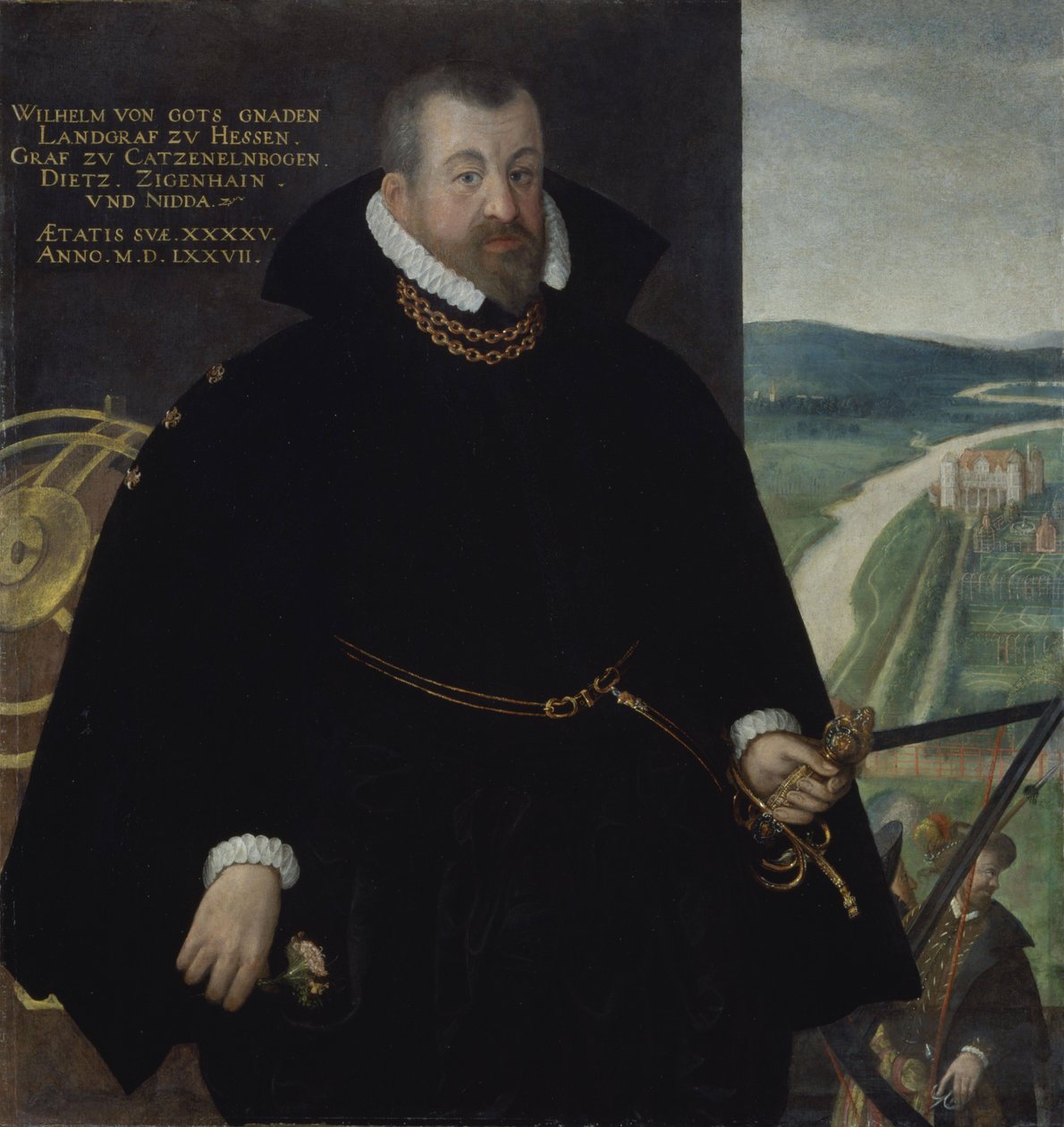 Wilhelm IV Landgraf Hesji-Kassel autorstwa Kaspar van der Borcht