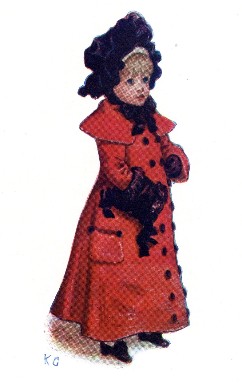 „Kartki świąteczne” Kate Greenaway. autorstwa Kate Greenaway