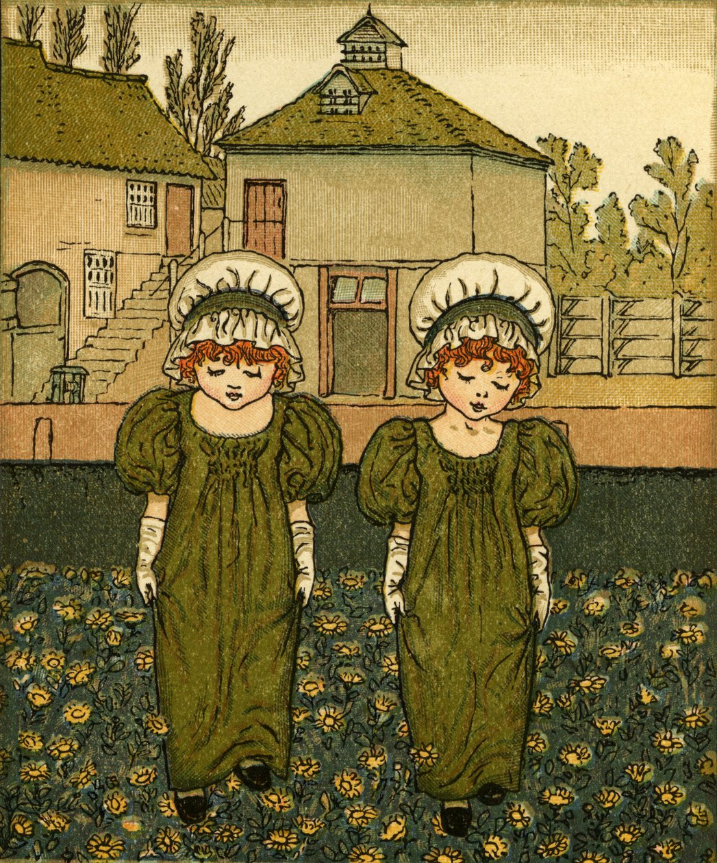 Narysuj wiadro autorstwa Kate Greenaway