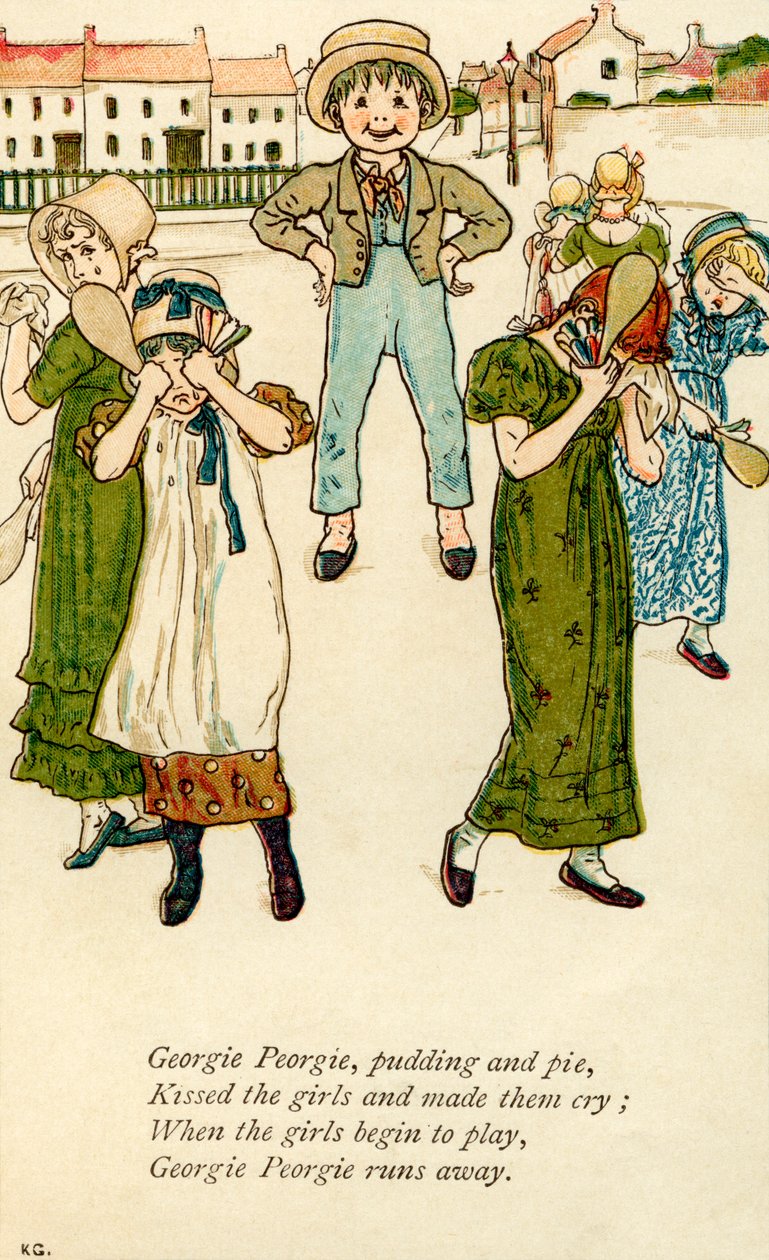 Budyń Georgie Peorgie i autorstwa Kate Greenaway