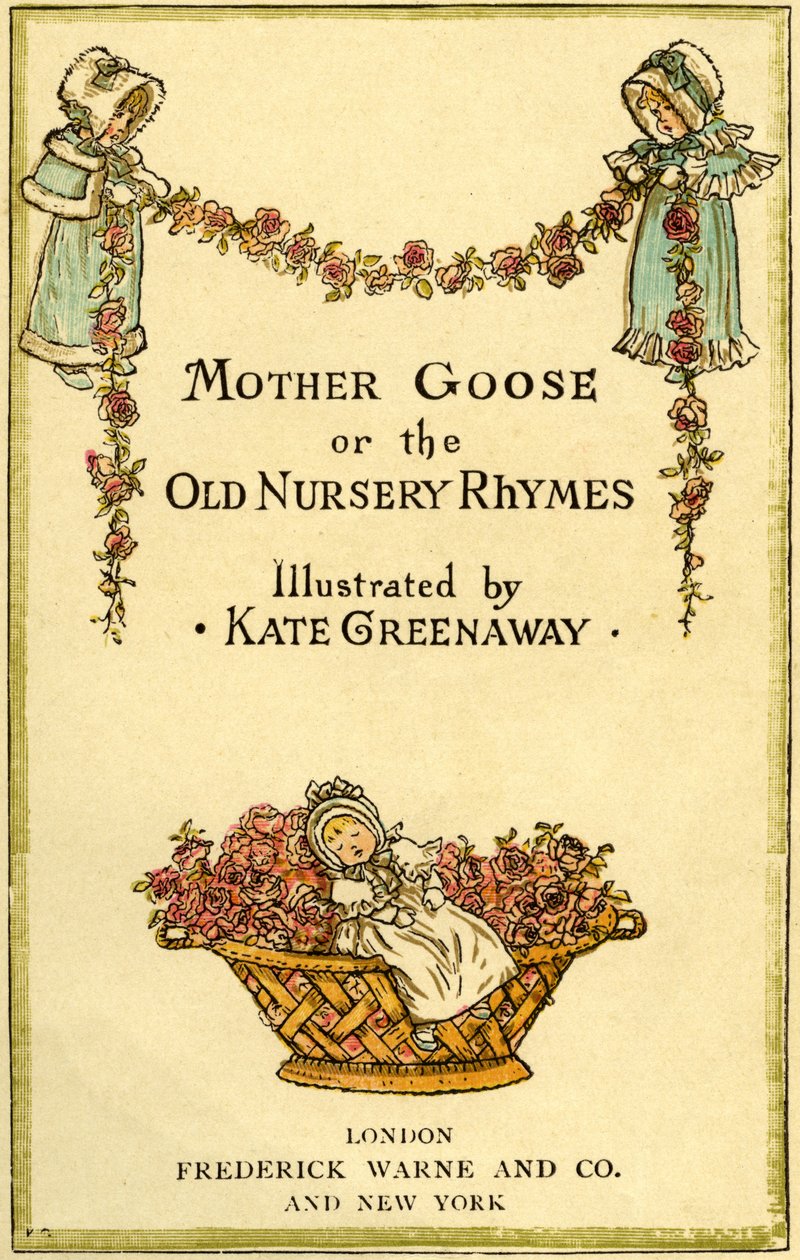 Matka Gęś lub autorstwa Kate Greenaway