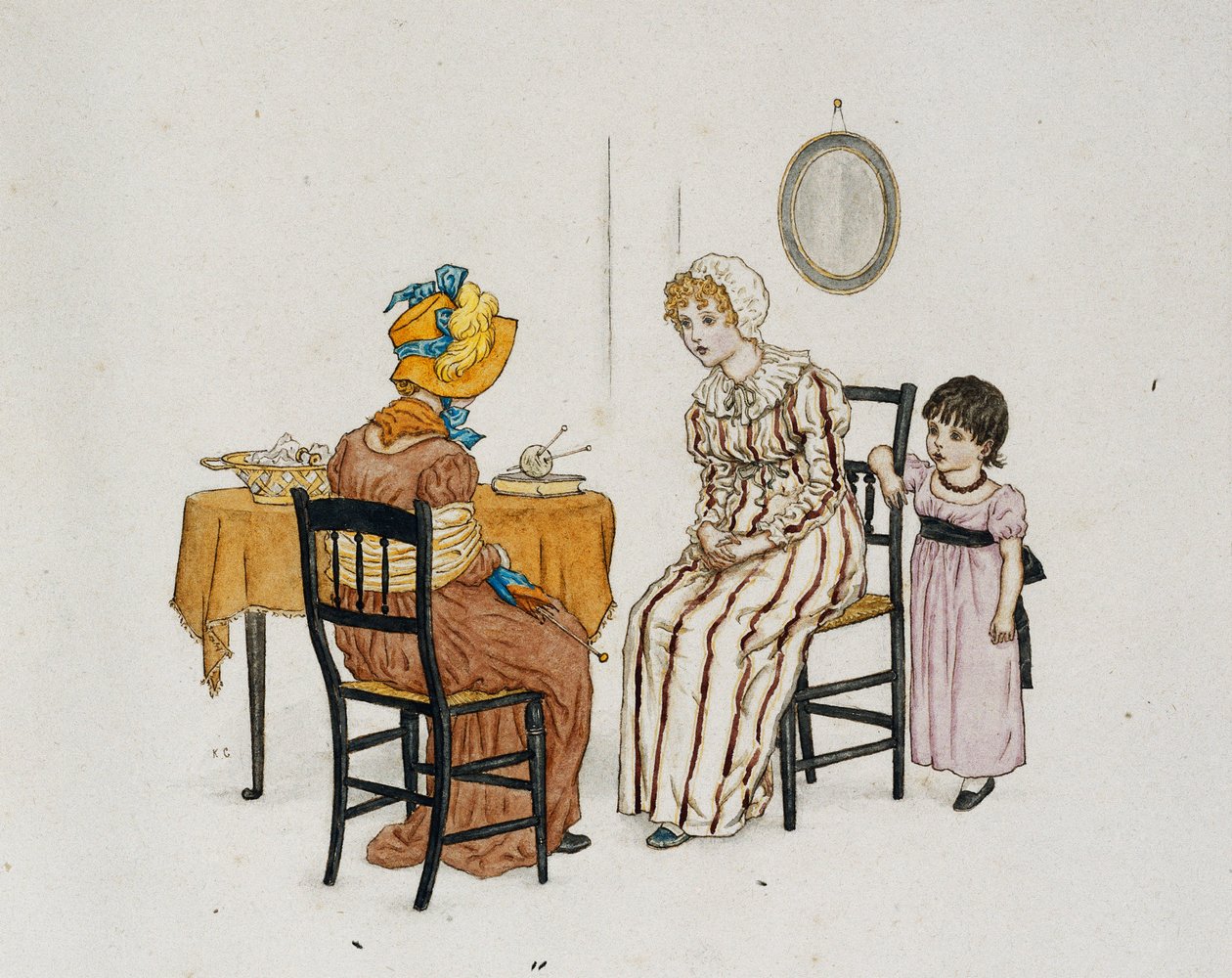 Czapka głupca Sophii, autorstwa Kate Greenaway