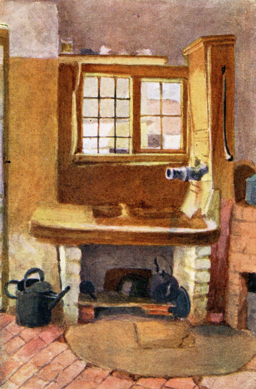 Pompa kuchenna Rolleston Kate Greenaway autorstwa Kate Greenaway