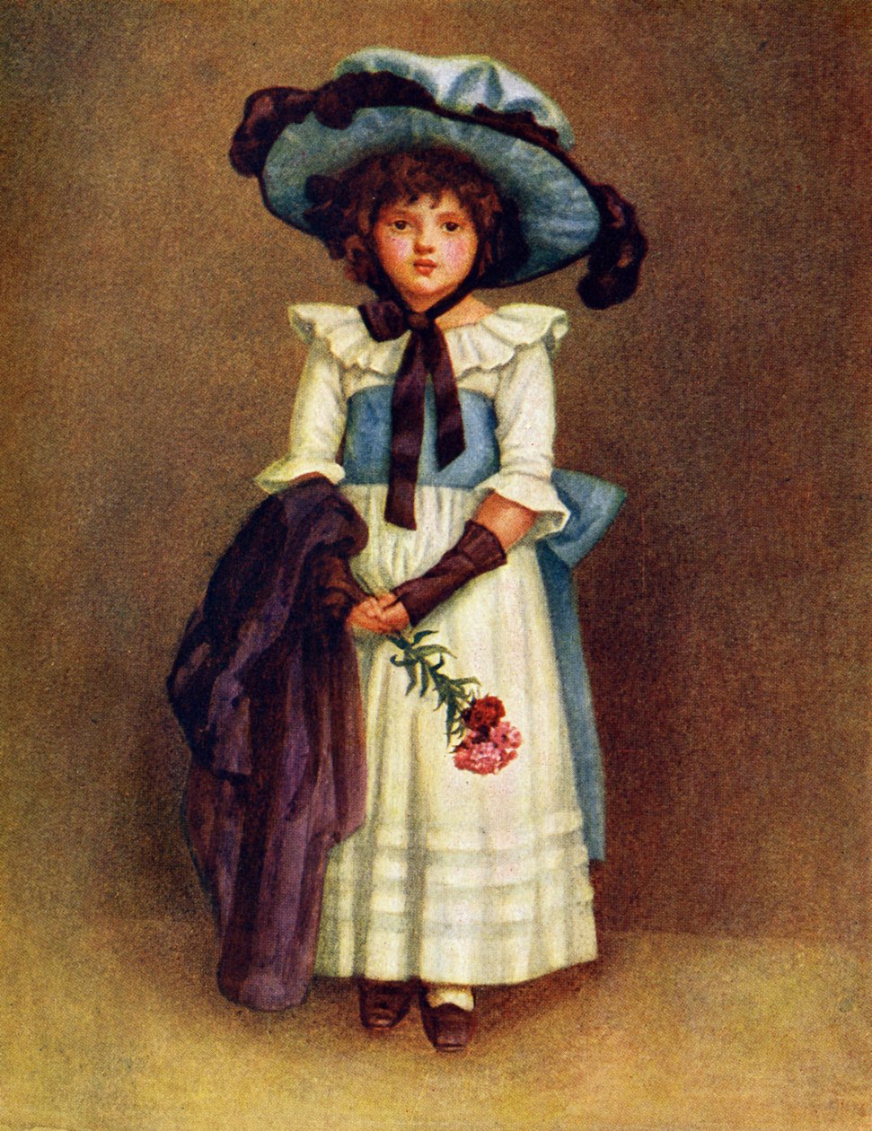 Mały model Kate Greenaway. autorstwa Kate Greenaway