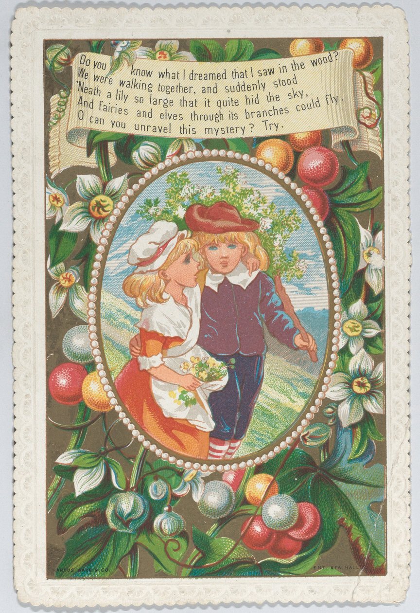 Valentin autorstwa Kate Greenaway
