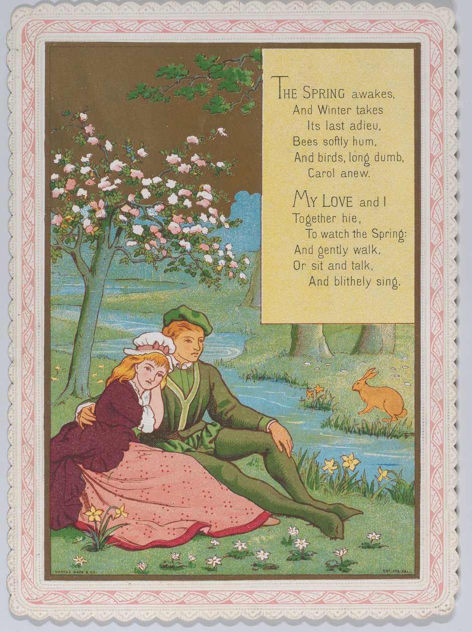 Valentin autorstwa Kate Greenaway