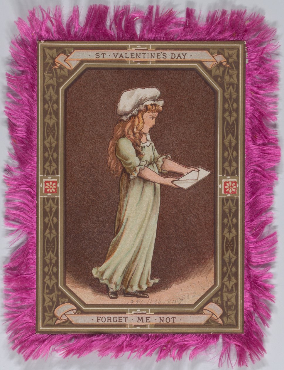 Valentine autorstwa Kate Greenaway
