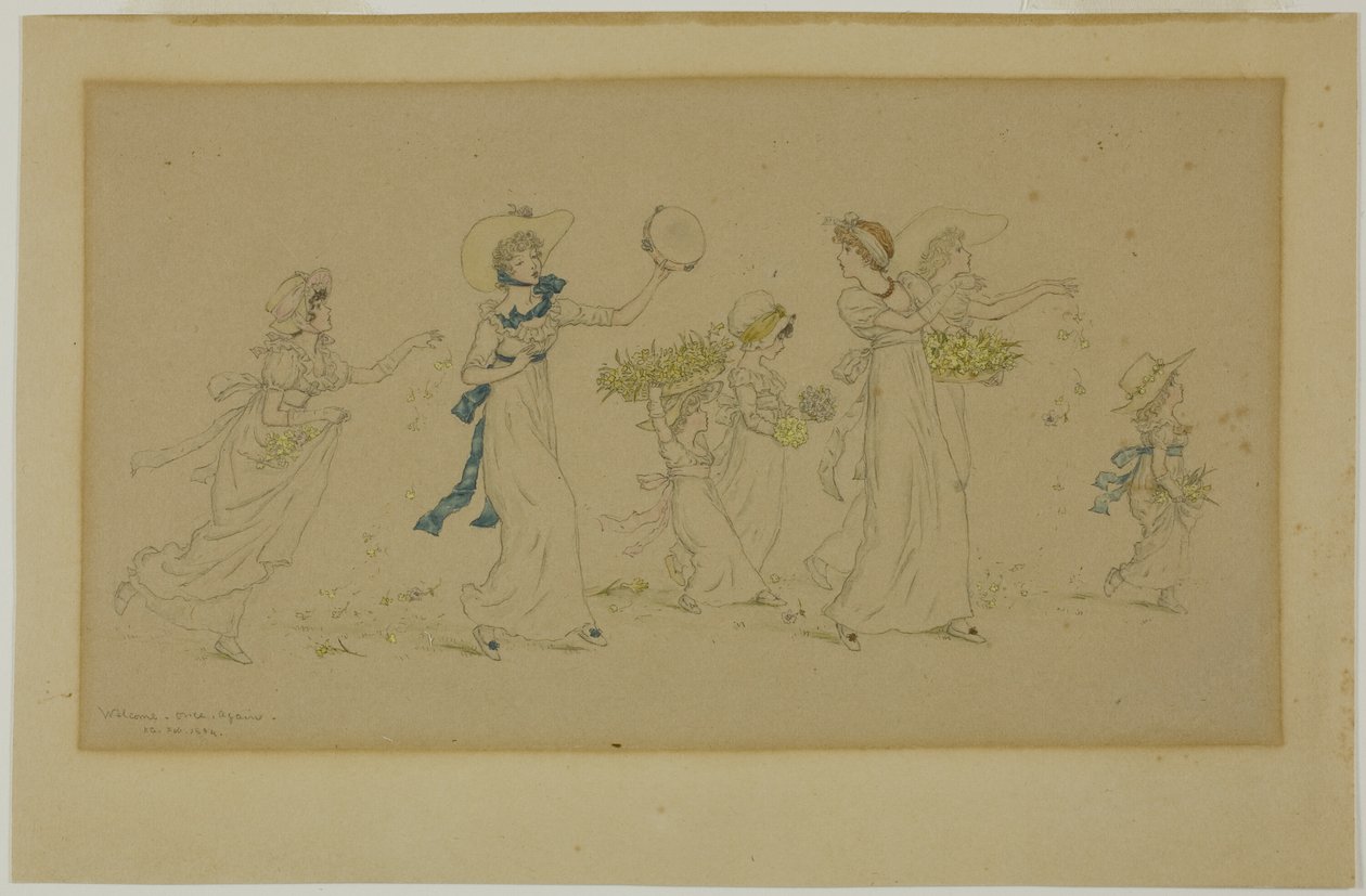 Witamy ponownie autorstwa Kate Greenaway