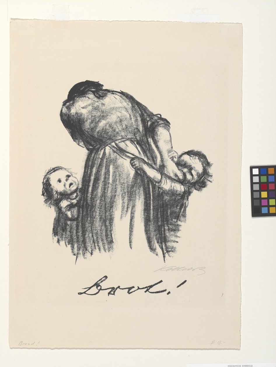 Naruszenie! autorstwa Käthe Kollwitz