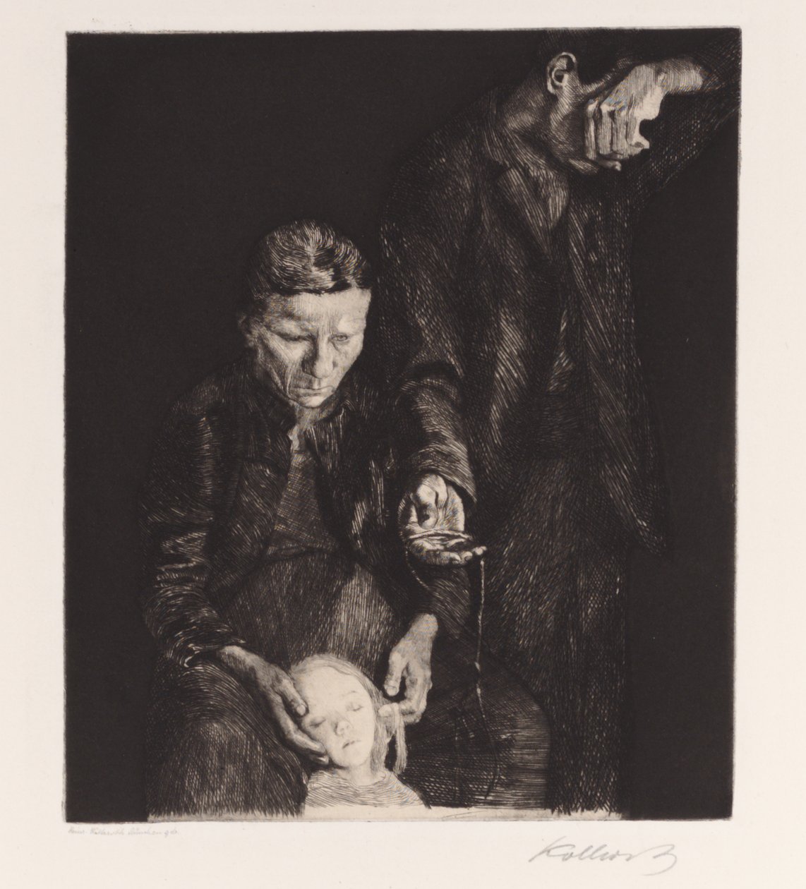 Uciskani autorstwa Käthe Kollwitz