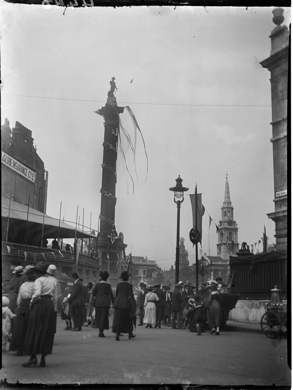 Trafalgar Square, St James, City Of Westminster, Londyn autorstwa Katherine Jean Macfee