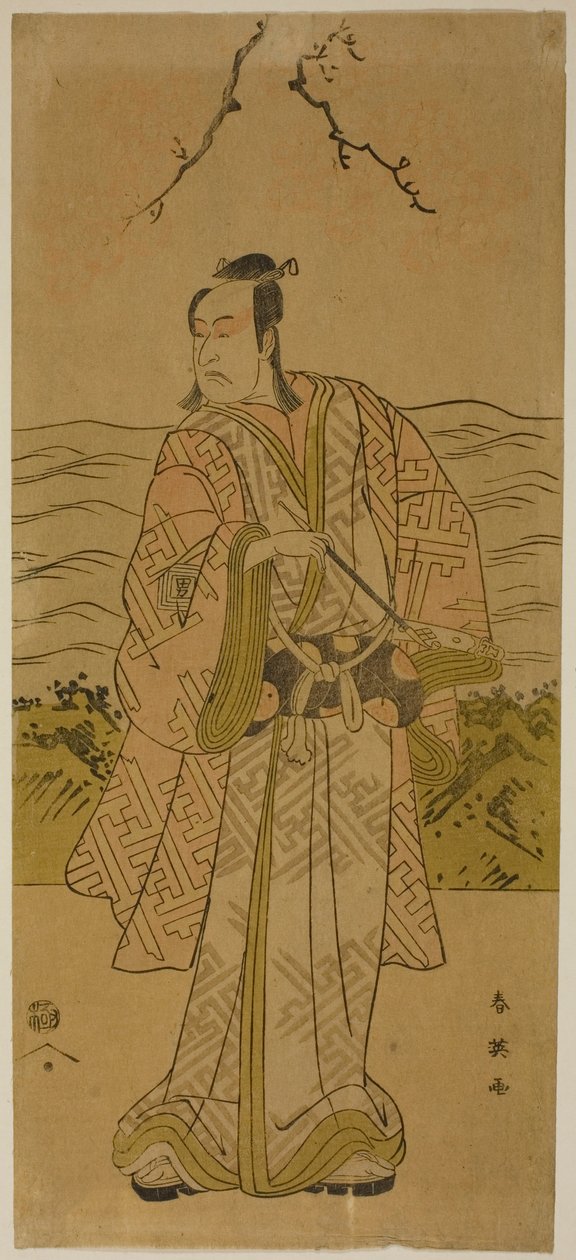 The Actor Ichikawa Omezo I autorstwa Katsukawa Shun