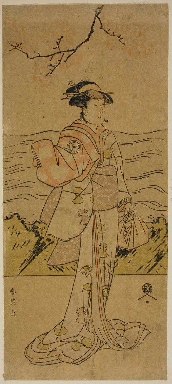 Aktor Iwai Kiyotaro II autorstwa Katsukawa Shun