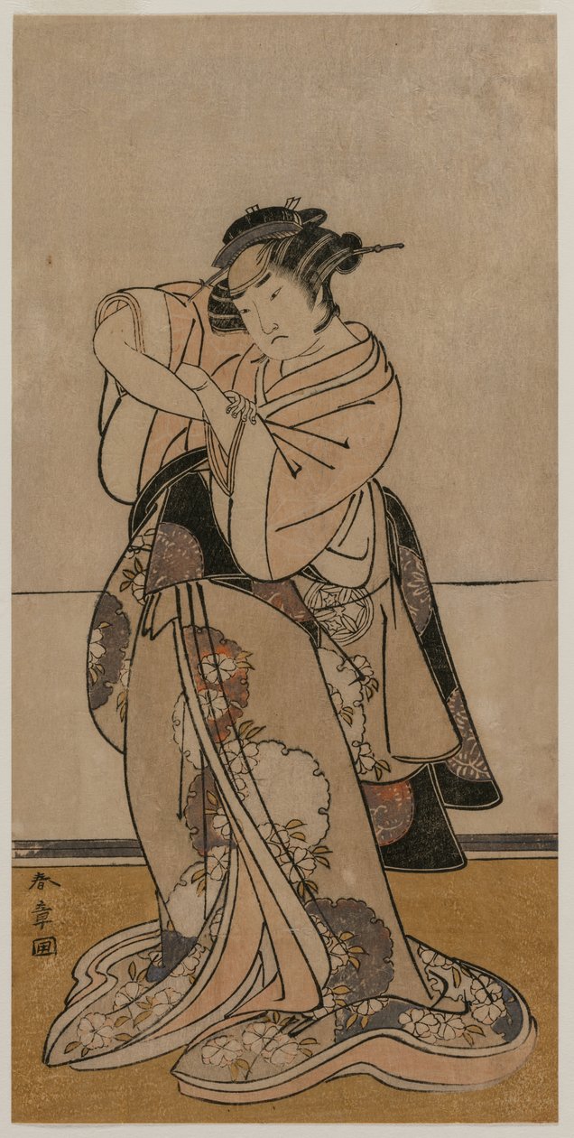 Ac i r Yamashita i Ozo autorstwa Katsukawa Shunsho