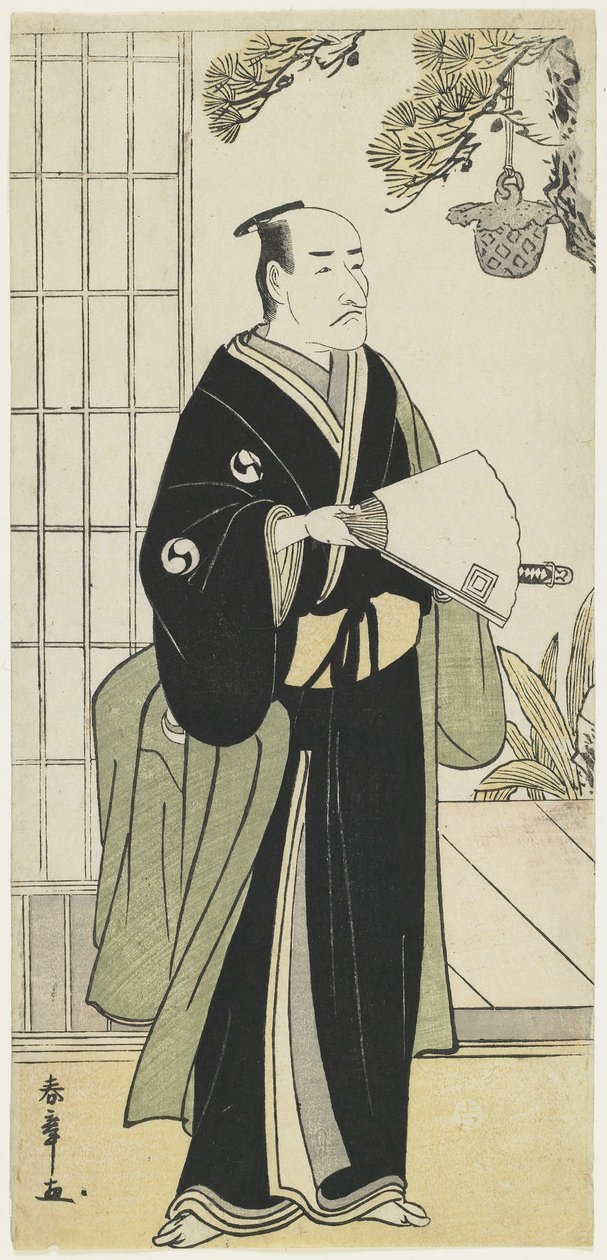Danjuro V jako Yuranosuke autorstwa Katsukawa Shunsho