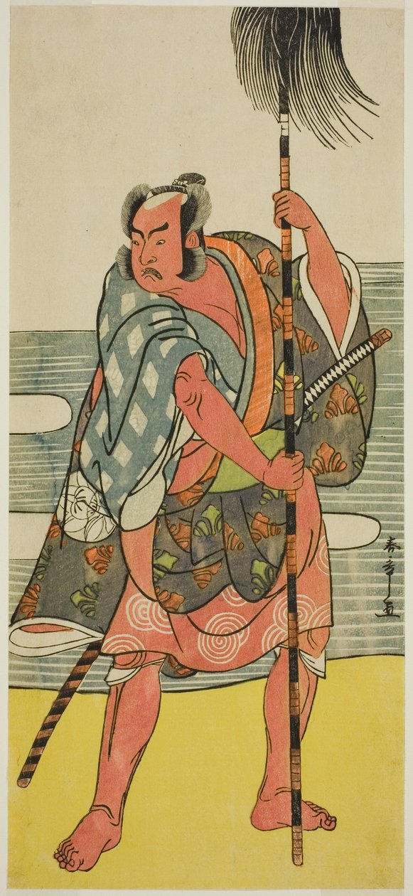 Ichimura Uzaemon Ichimura Doctor X Jako koszulka Koszulka Matahei Pay Dawno, dawno temu model Man Snow, wykonany w koszulce Koszulka Ichimura, 1781 autorstwa Katsukawa Shunsho